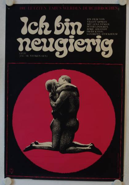 Ich bin neugierig originales deutsches Filmplakat